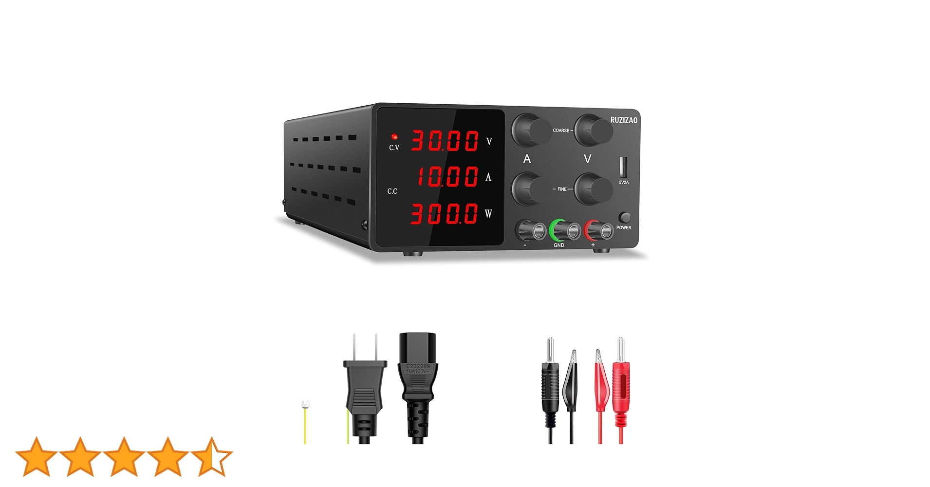 【新品】 RUZIZAO 直流安定化電源 【おまけ有】 Amazon.co.jp: RUZIZAO 可変直流安定化電源 0~60V 0~5A 電気制御